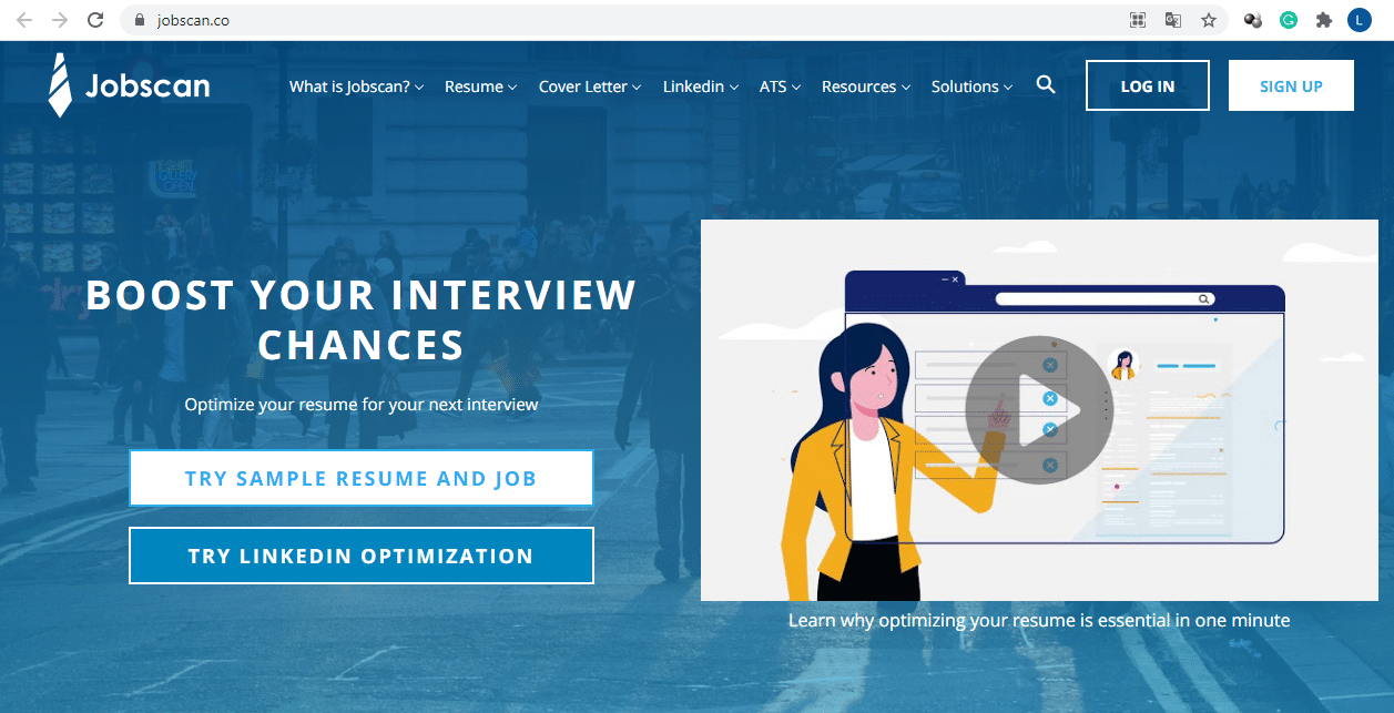Jobscan website