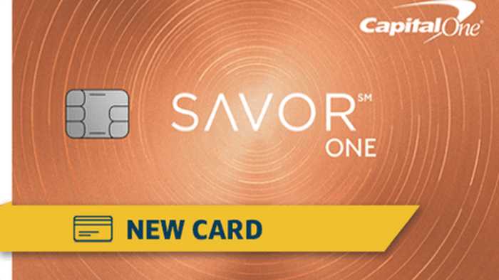 Capital One SavorOne Student Cash Rewards Credit Card