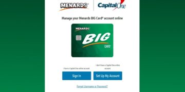 menards big credit card payment