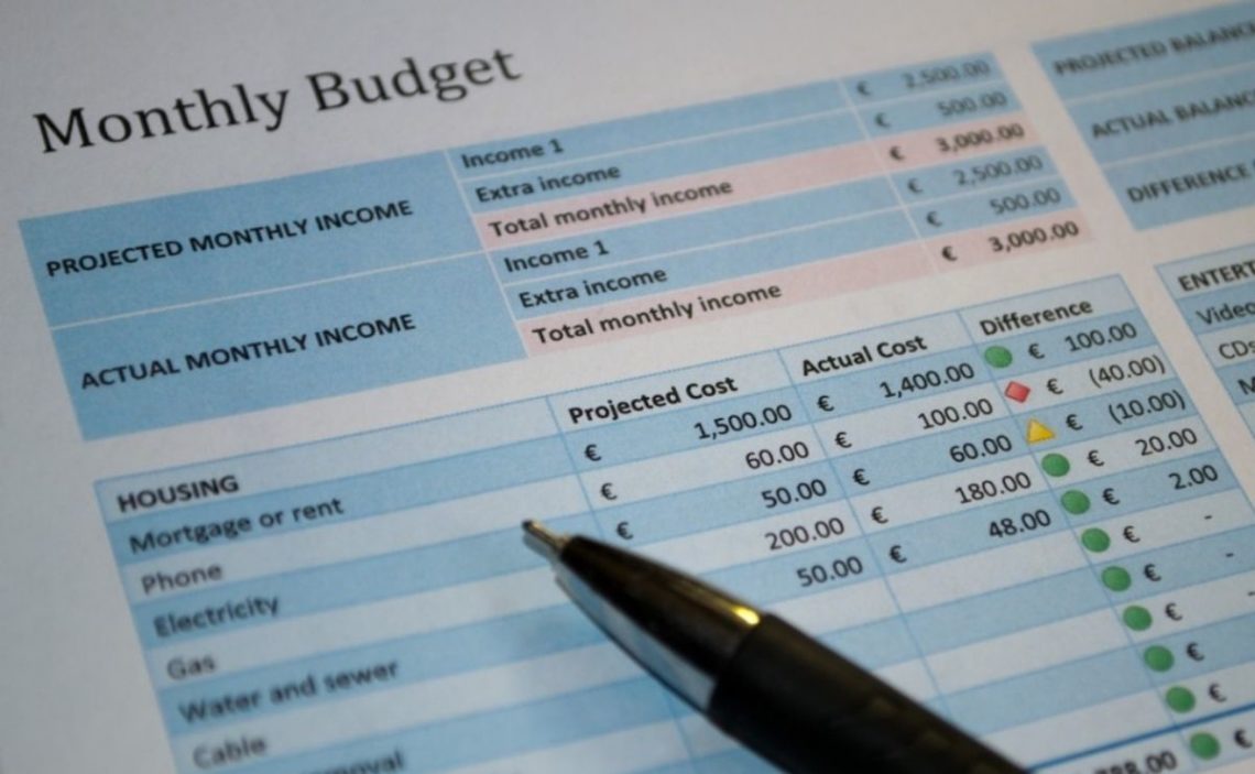 income statement for manufacturing company