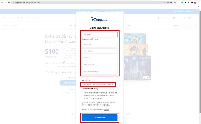 disney account