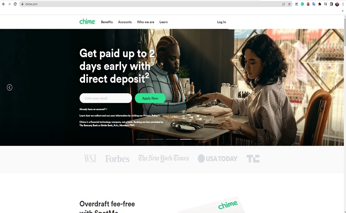 get started chime