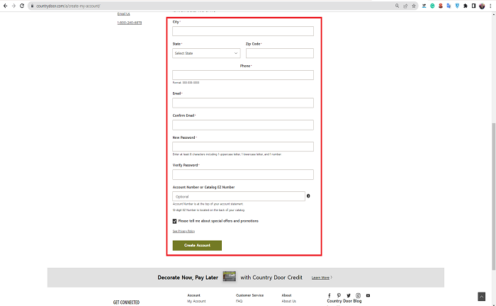 steps account