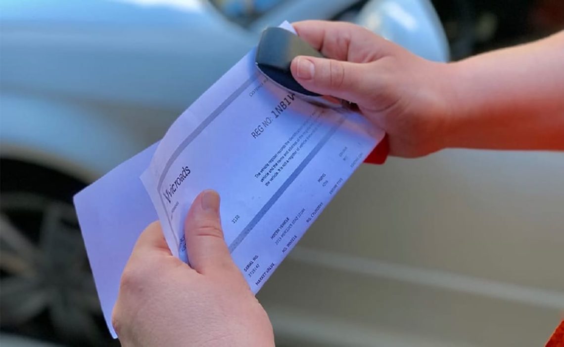 Can an unregistered vehicle be driven with insurance?