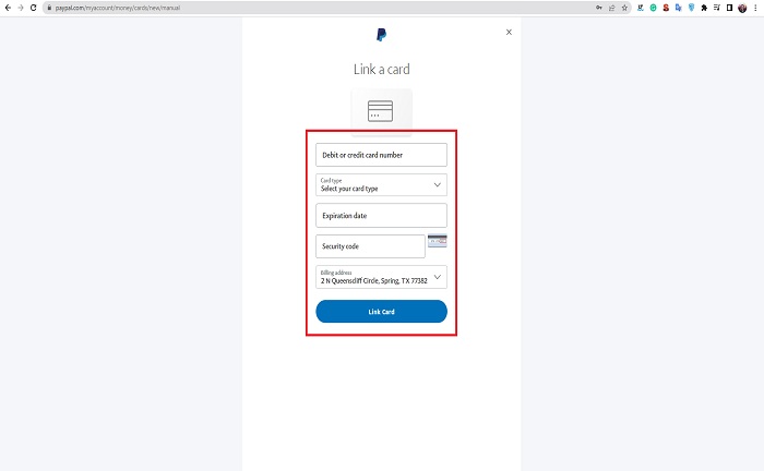 linking card
