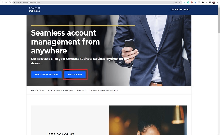 register comcast