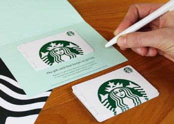 How to send Starbucks gift card via text?