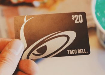 How to add Taco Bell gift card to app?