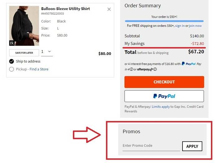 banana republic offers students 
