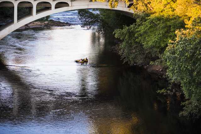 Kayak in Chippewa River