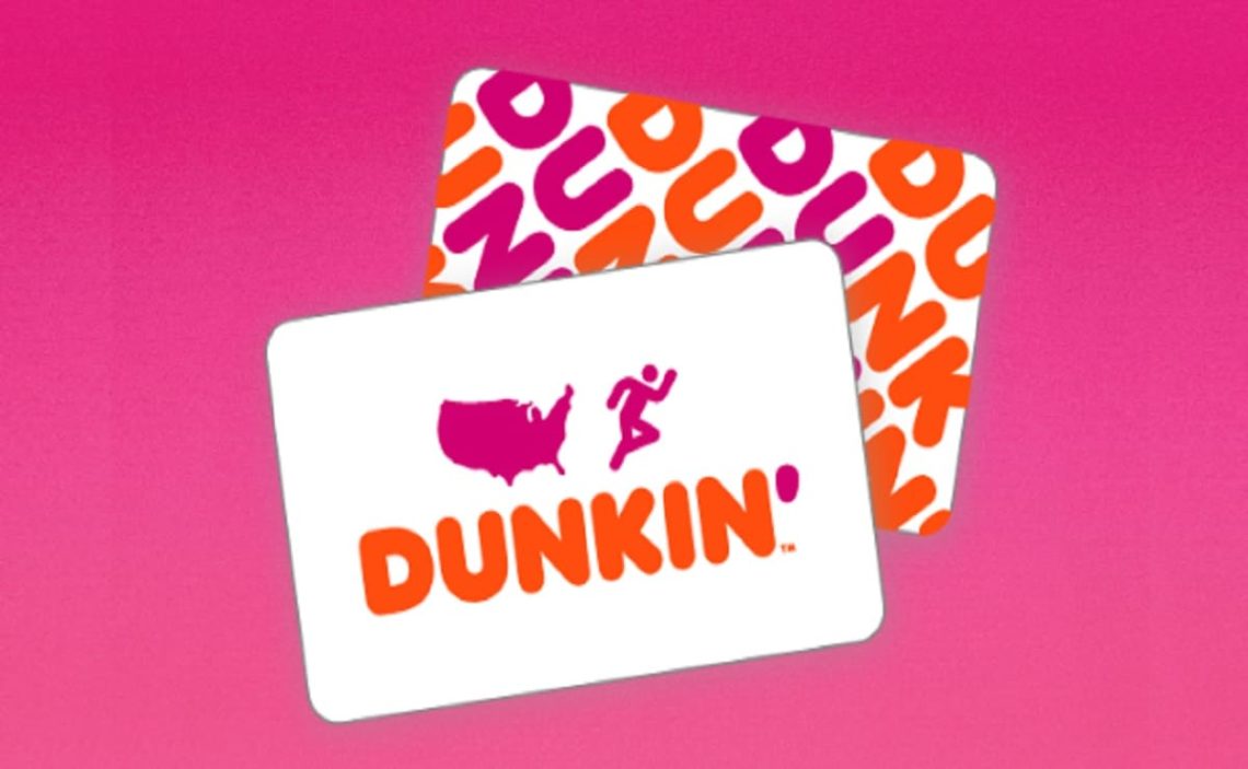 How much is on my dunkin’ gift card?
