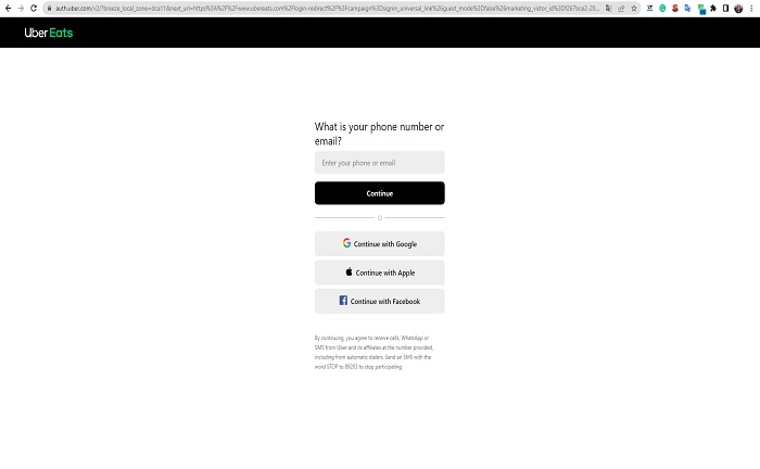 email ubereats
