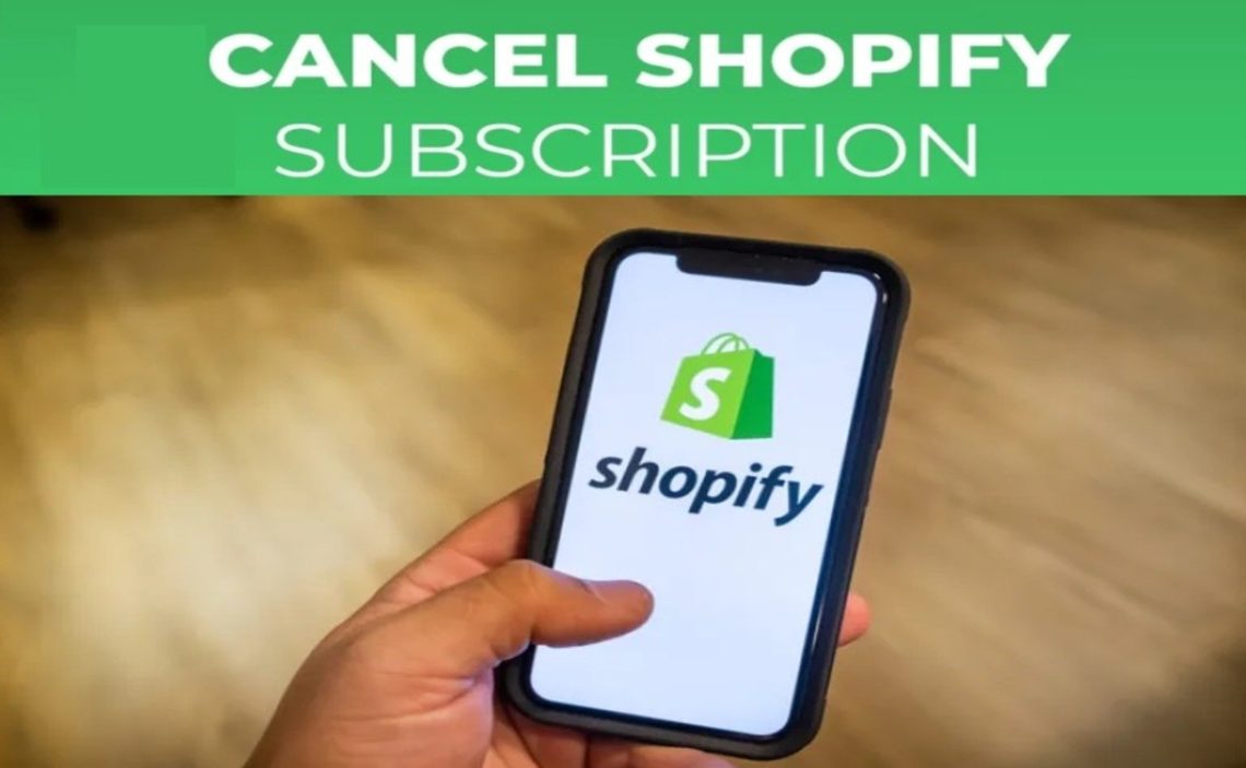 how to cancel shopify