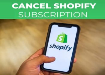 how to cancel shopify