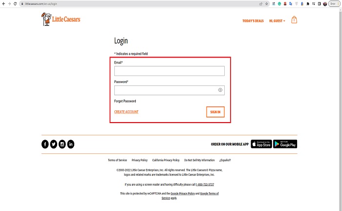 little caesar login