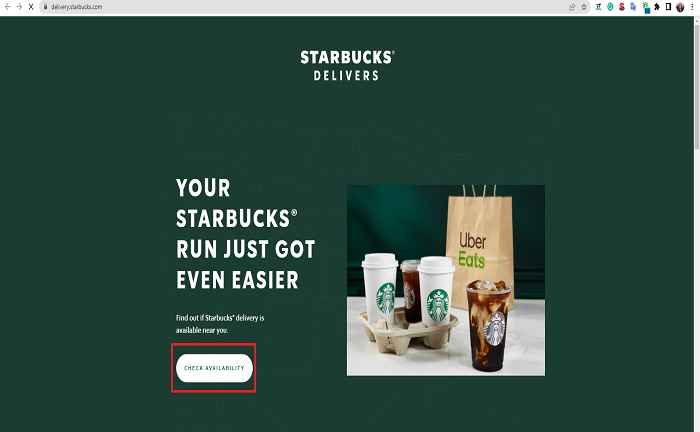 starbucks delivery