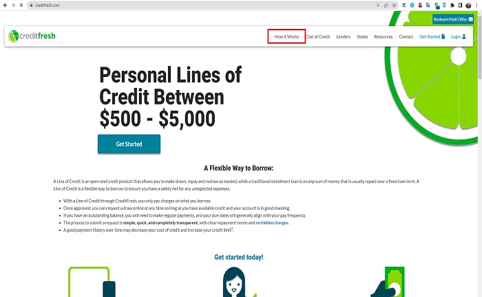 credit fresh web