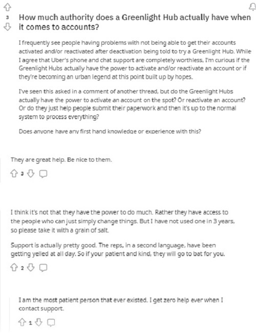 greelight uber reddit