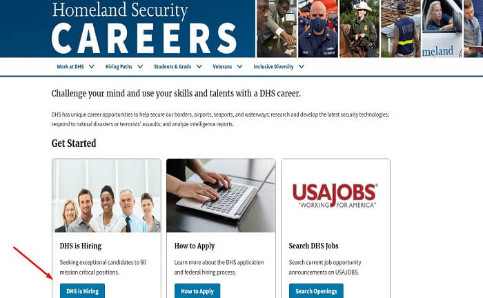 homeland security jobs near me 