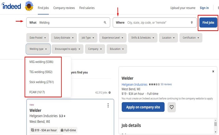 Welding jobs near me - best companies hiring