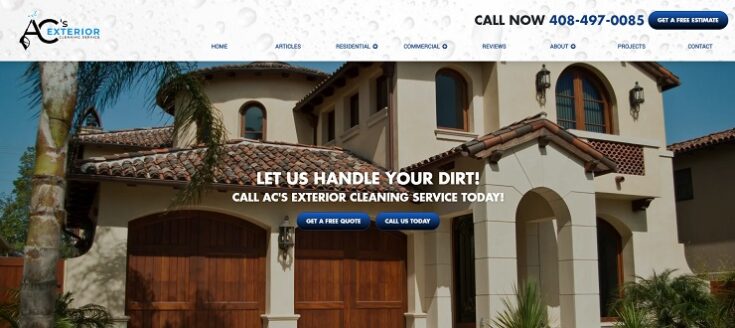 AC's Exterior Cleaning Service