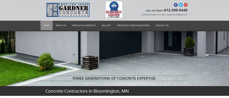 Gregory & Jesse Gardner Concrete Contractors