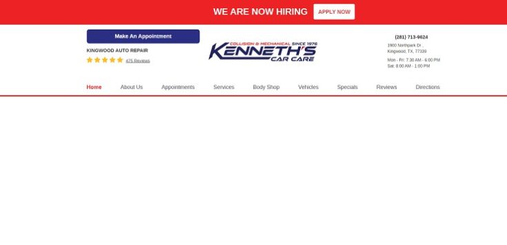 Kenneth's Car Care