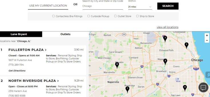 Find Your Local Lane Bryant Store Near Me