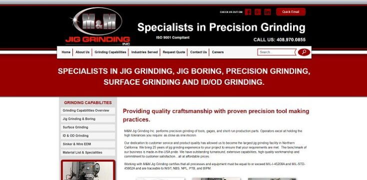 M & M Jig Grinding