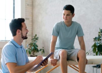 Occupational Therapy Doctor in session with a kid