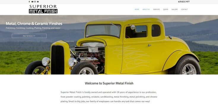 Superior Metal Finish