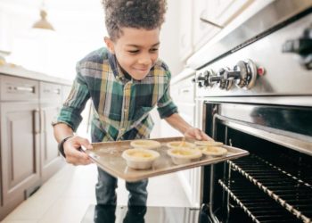 12-Year-Old baking