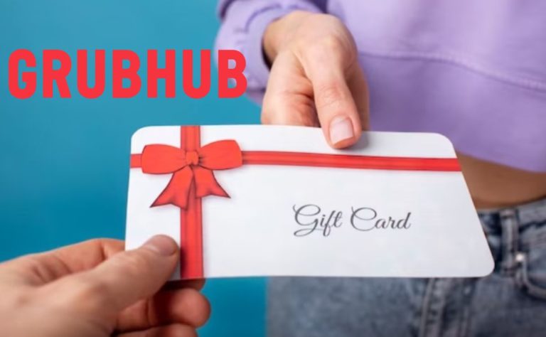 Grubhub Printable Gift Card