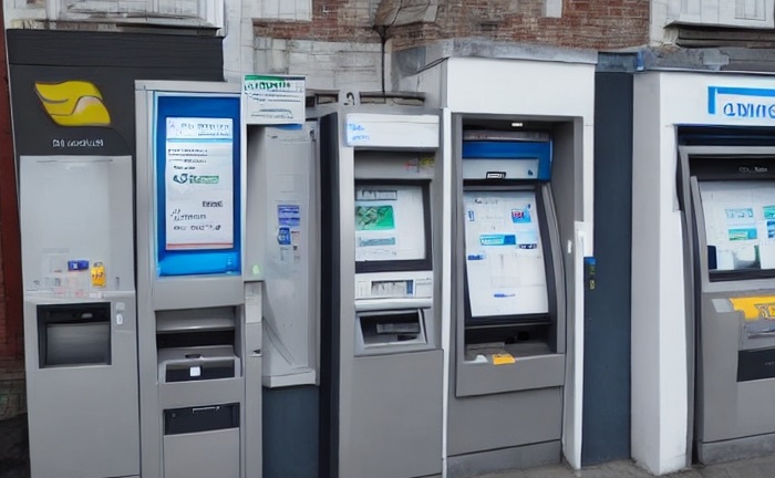 atms grubhub banks