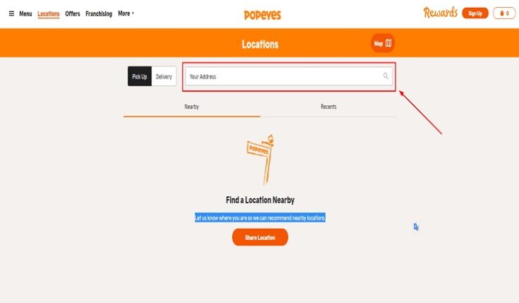 popeyes website