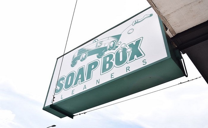 soap box cleanr laundromat near me