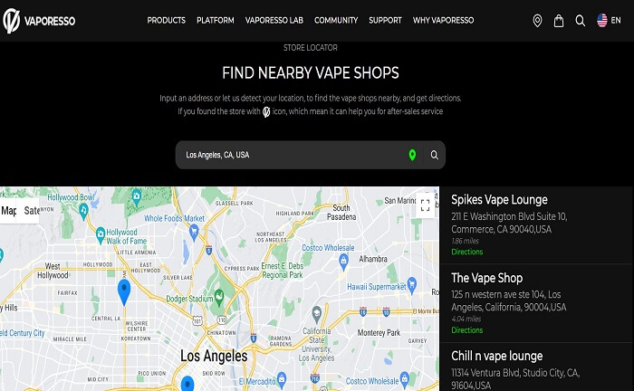 Vaporesso vape shop closeby