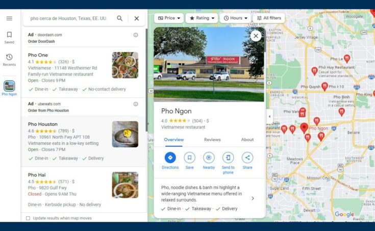 Find Pho restaurants near me - Google Maps
