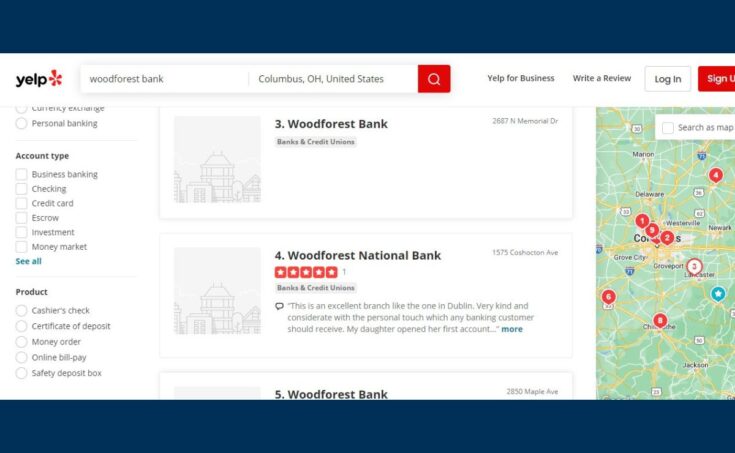 Here's how to find Woodforest National Bank Near Me II