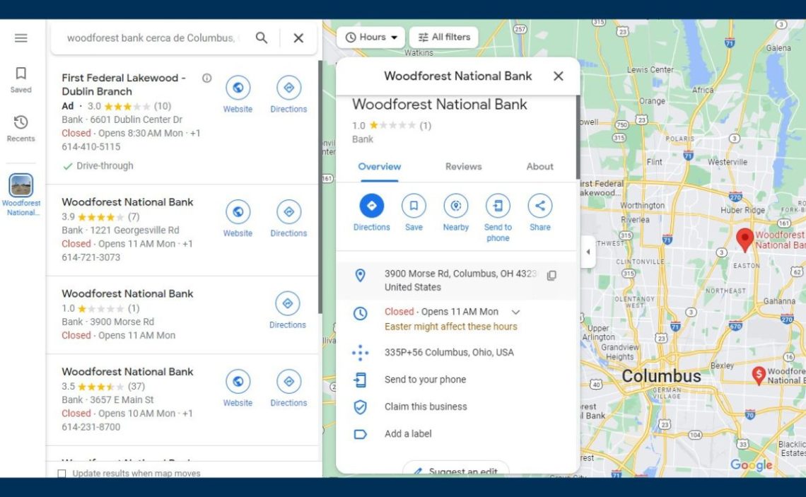 Woodforest Bank Near Me
