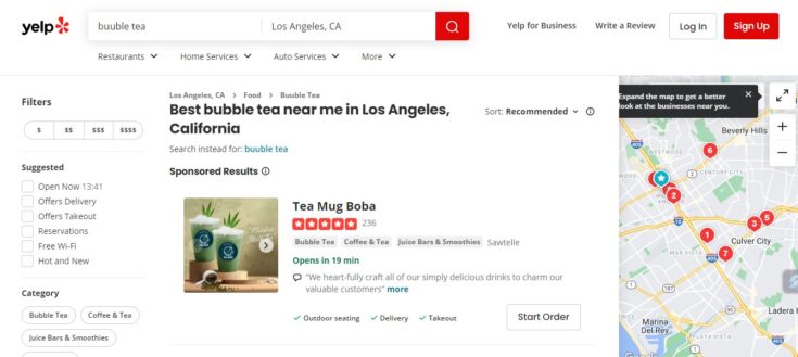 Find a Bubble Tea Near You