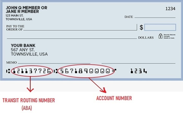 aba number usaa bank