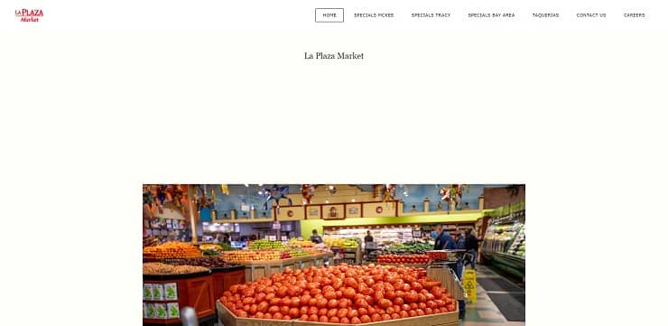 la plaza market