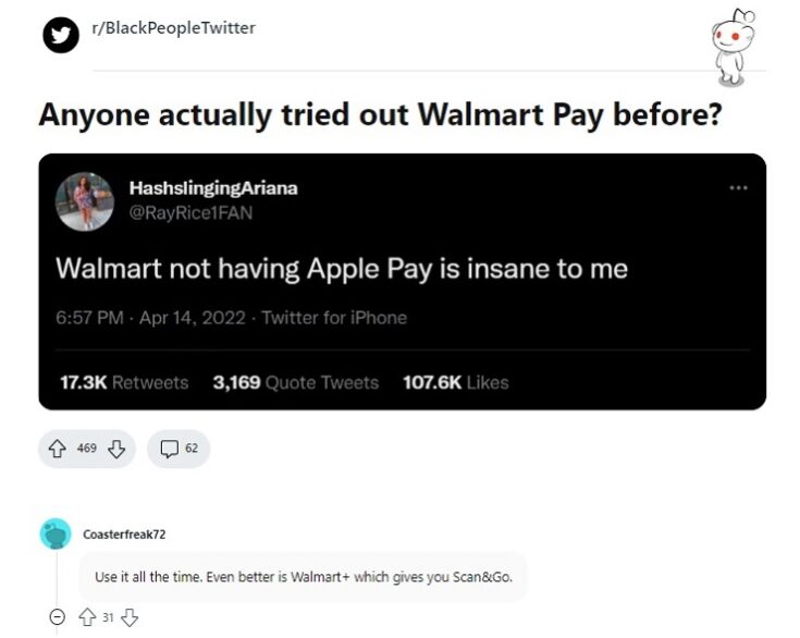 walmart pay reddit