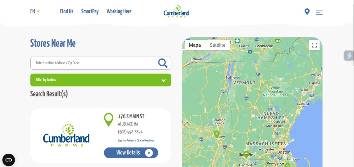 Cumberland Farms Near Me • Address, Hours and Phone Numbers