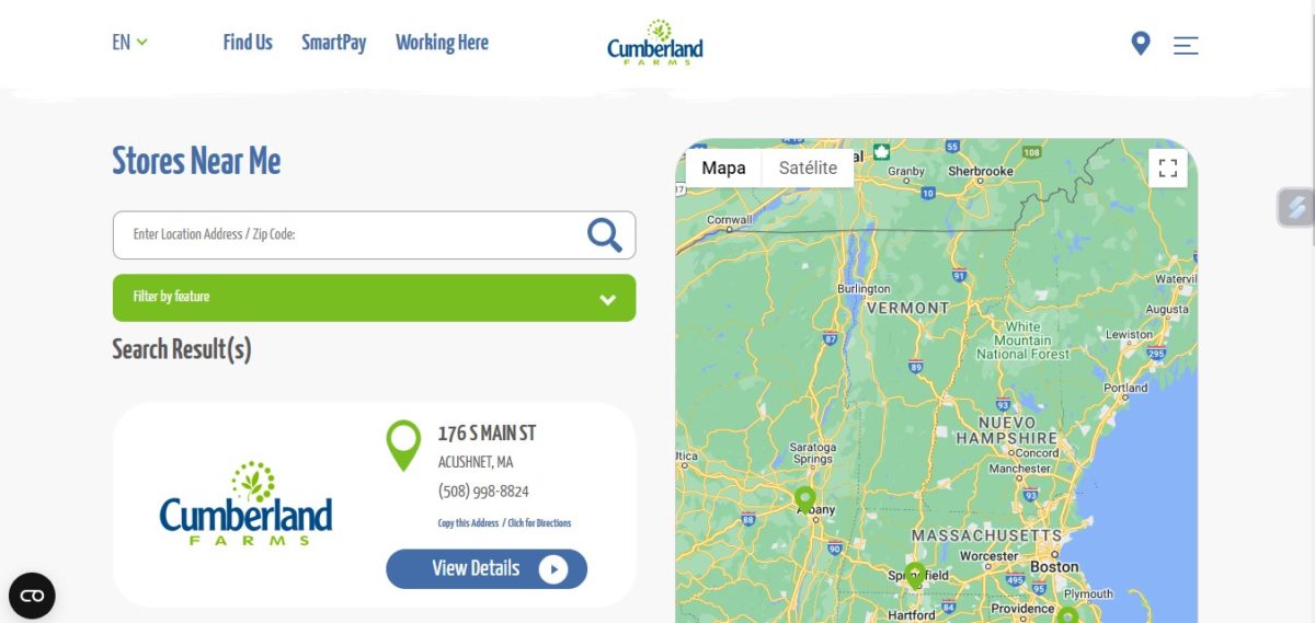 How do I find the nearest Cumby's locations II