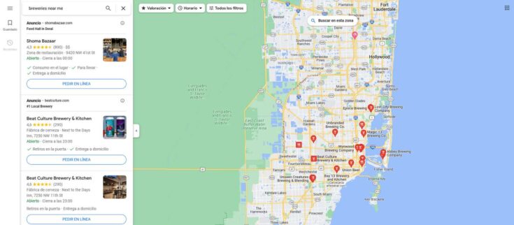 How to find Breweries by location