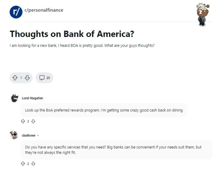 advantages bofa