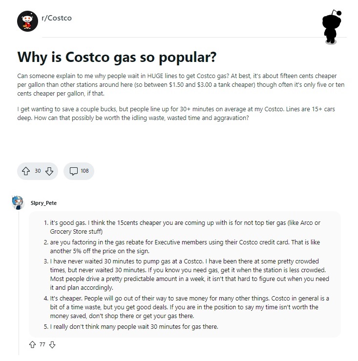 What are the Costco gas hours?