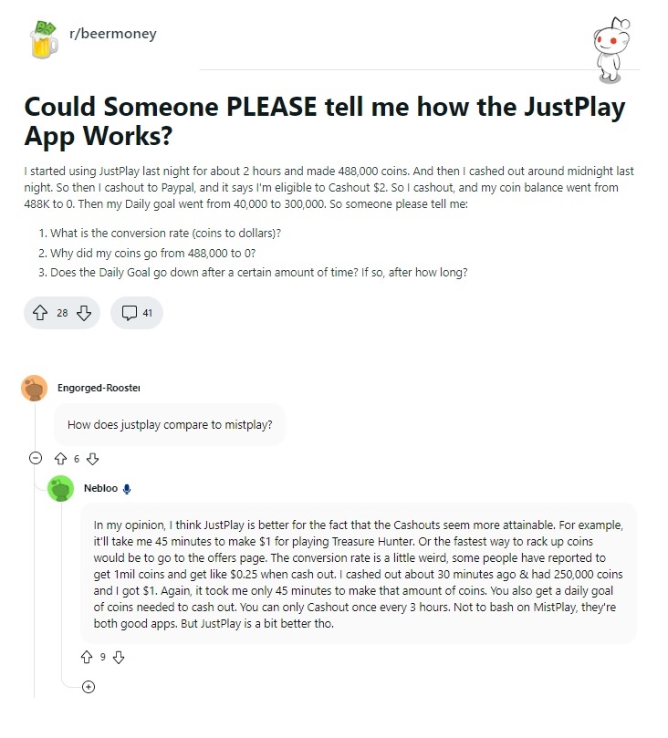 justplay app works reddit